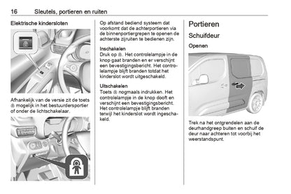 2023 Opel Combo Gebruikershandleiding | Nederlands