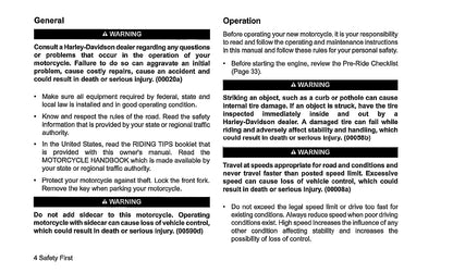 2020 Harley-Davidson Softail Owner's Manual | English