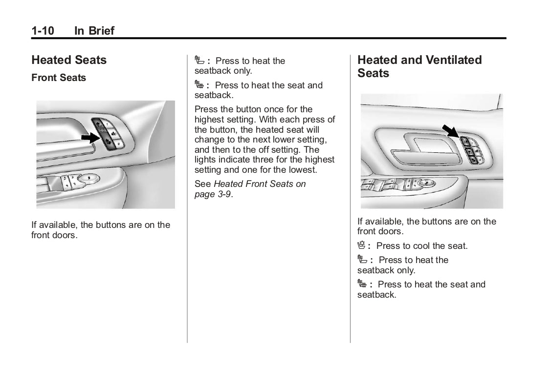 2011 Chevrolet Avalanche Owner's Manual | English