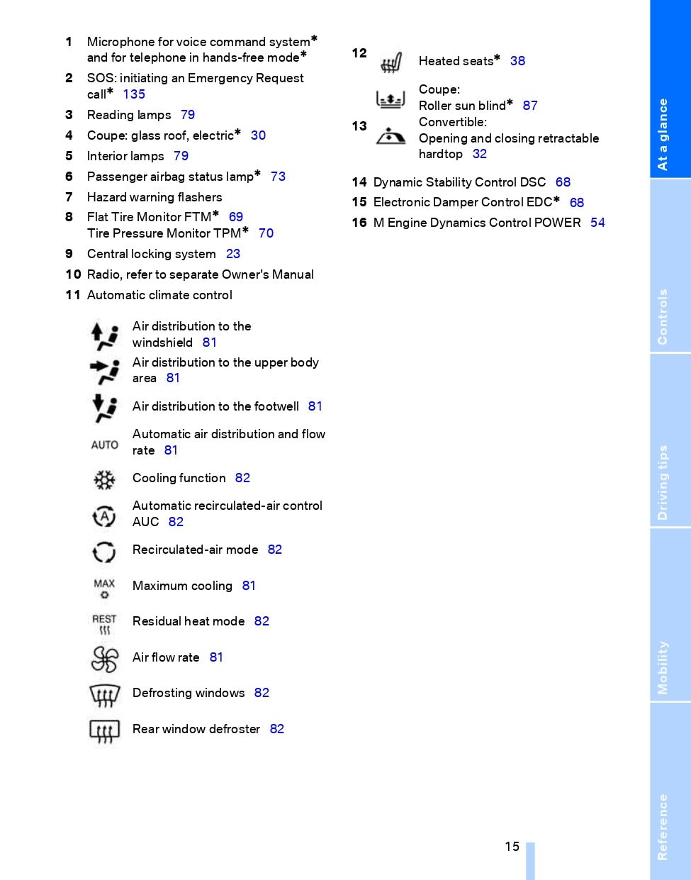 2008 BMW M3 Owner's Manual | English