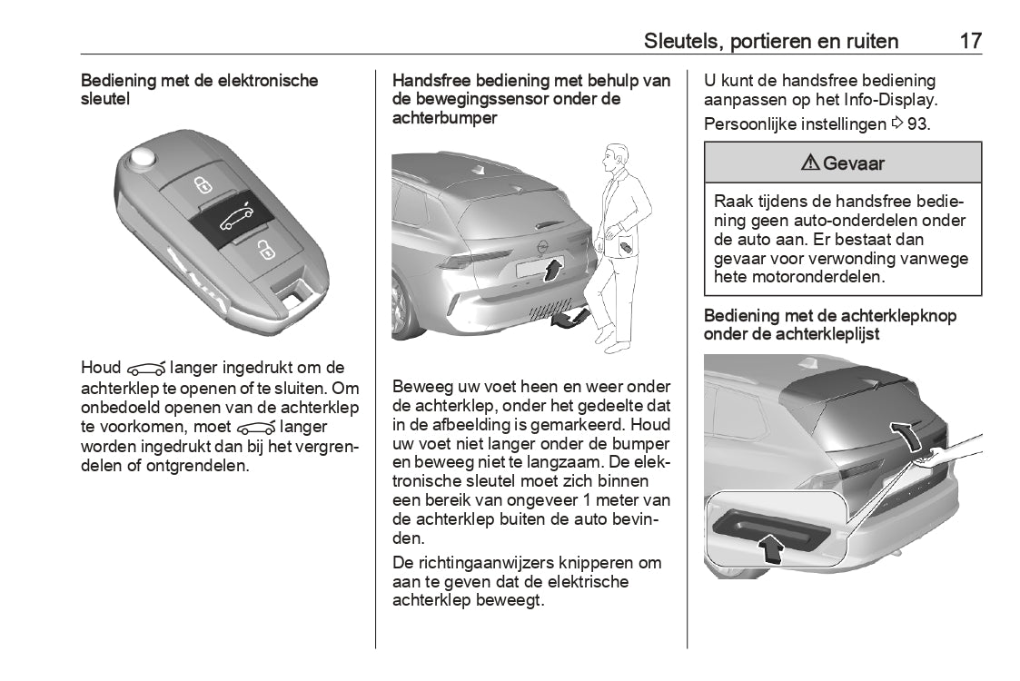 2023-2024 Opel Astra Gebruikershandleiding | Nederlands