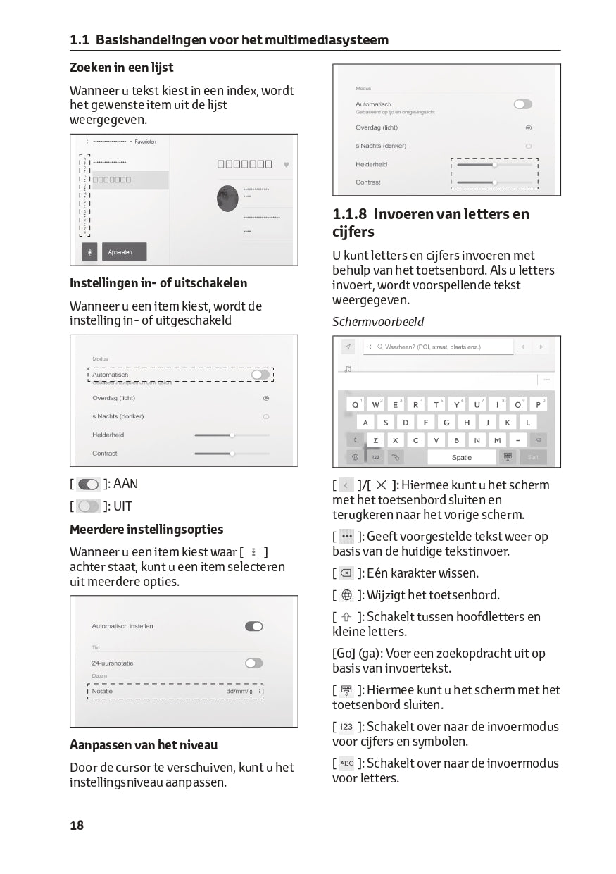 2018-2023 Lexus ES 300h Infotainment Manual | Dutch