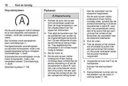2019 Opel Crossland X Owner's Manual | Dutch