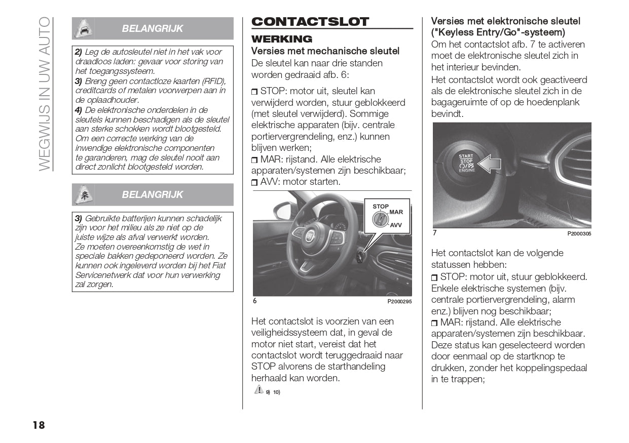 2022-2023 Fiat Tipo Owner's Manual | Dutch
