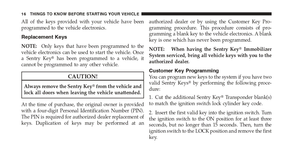 2010 Chrysler Sebring Bedienungsanleitung | Englisch