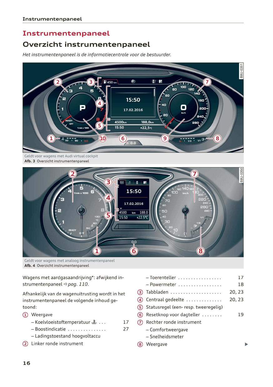 2019 Audi a3 Bedienungsanleitung | Niederländisch