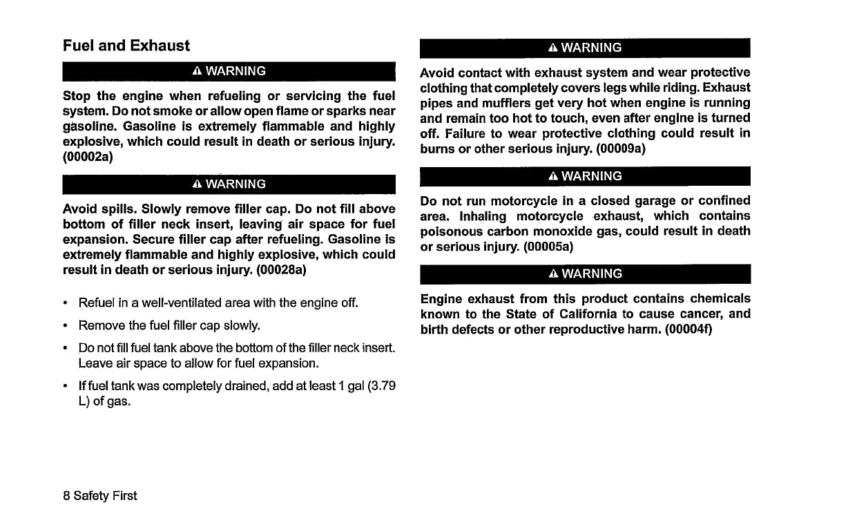 2020 Harley-Davidson Softail Owner's Manual | English