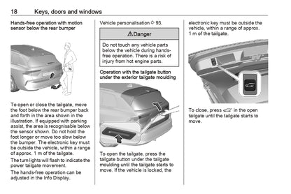 2021-2023 Opel Astra Manuel du propriétaire | Anglais