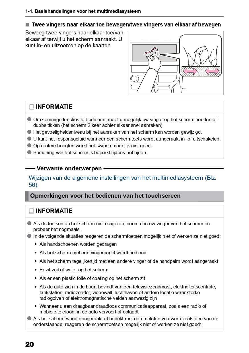 2022 Toyota bZ4X Infotainment Manual | Dutch