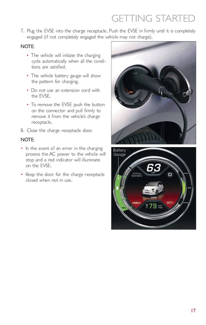 2014 Fiat 500e Gebruikershandleiding | Engels