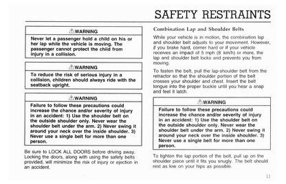 1996 Ford L-Series Owner's Manual | English