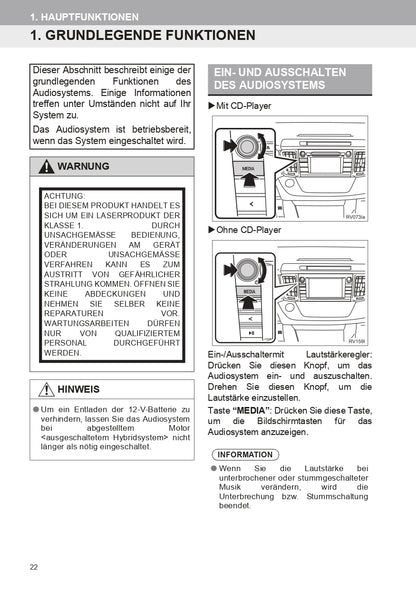 2017 Toyota RAV4 Infotainment Manual | German