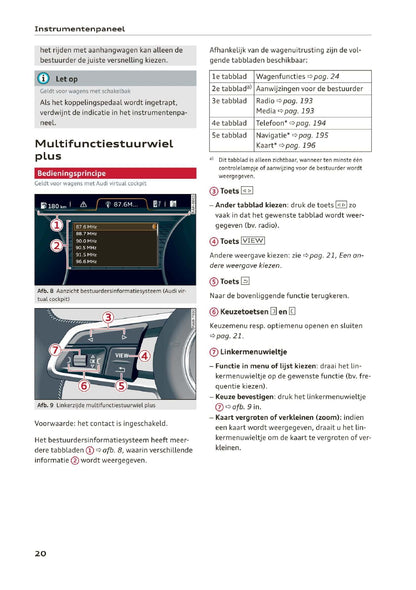 2019 Audi a3 Bedienungsanleitung | Niederländisch