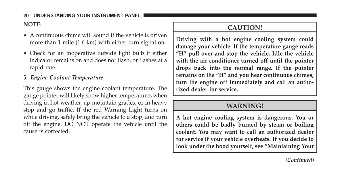 2014 Dodge Ram Truck Diesel Supplement Owner's Manual | English