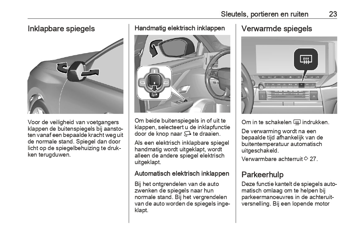 2023-2024 Opel Astra Bedienungsanleitung | Niederländisch