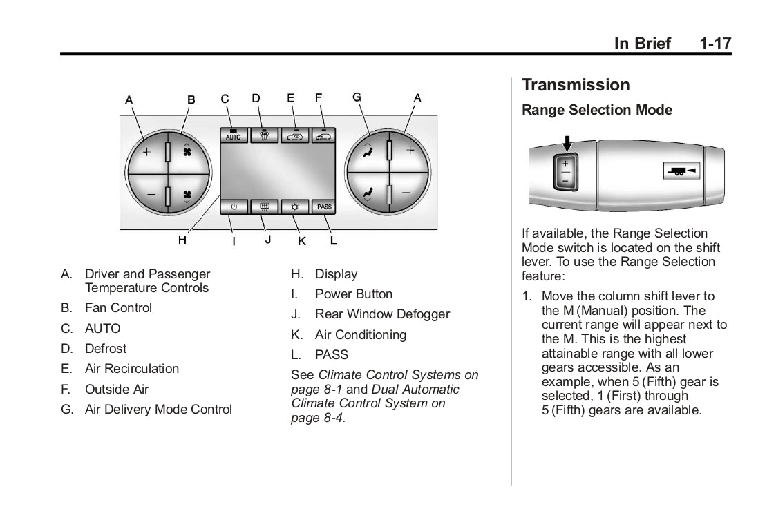 2011 Chevrolet Avalanche Owner's Manual | English