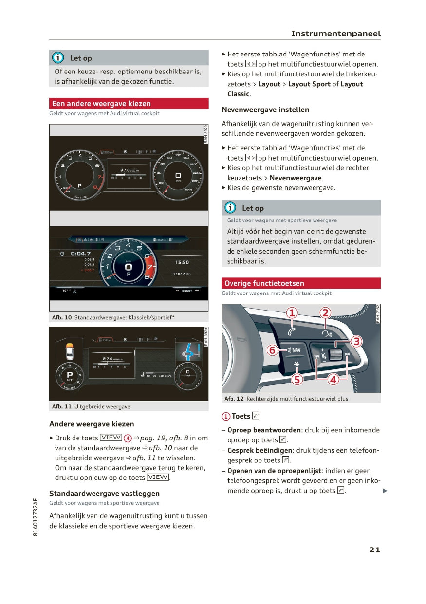 2019 Audi Q2 Manuel du propriétaire | Néerlandais