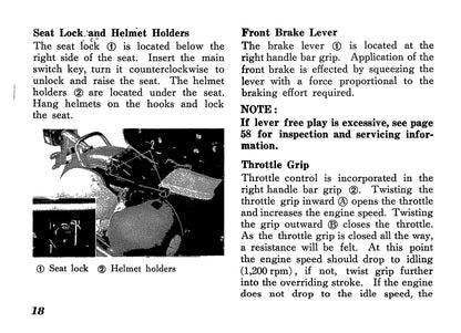 1972-1973 Honda CB350F Gebruikershandleiding | Engels
