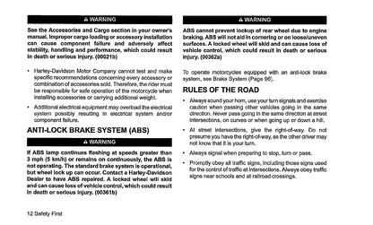 2020 Harley-Davidson Softail Owner's Manual | English