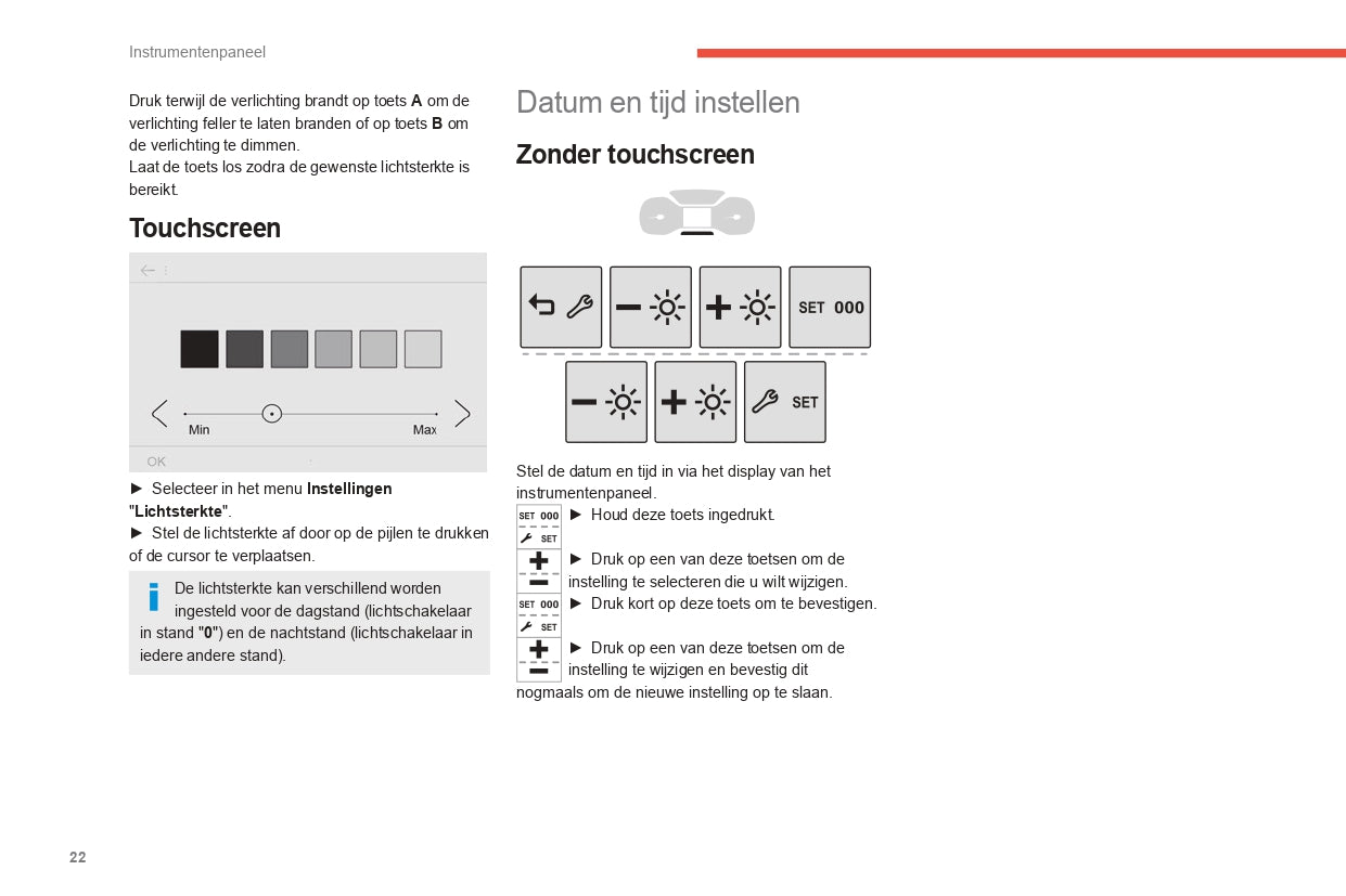 2022-2024 Citroën C3 Owner's Manual | Dutch