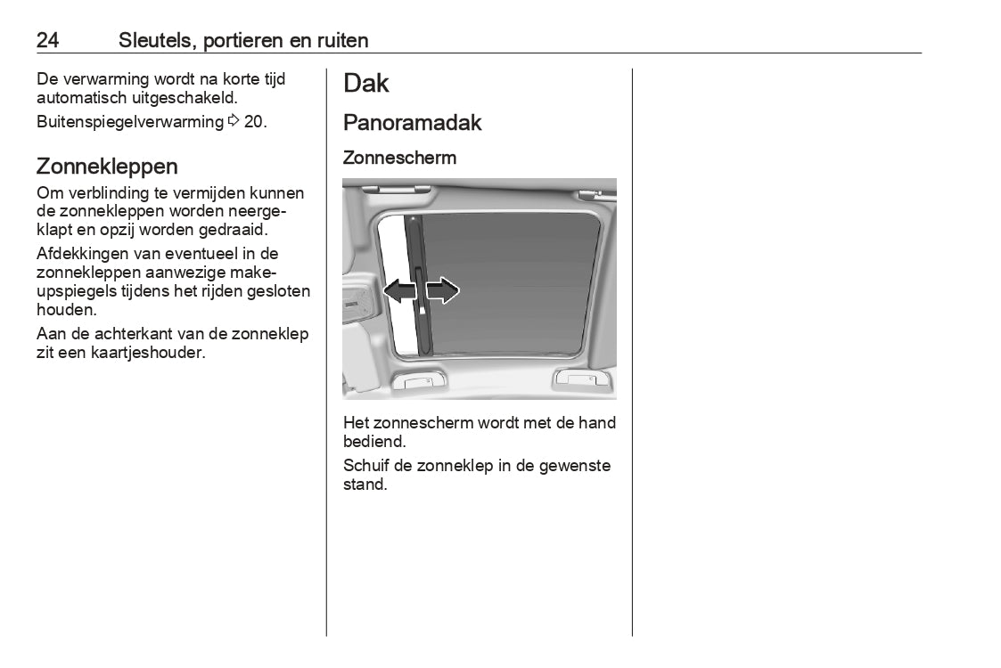 2023-2024 Opel Corsa/Corsa-e Owner's Manual | Dutch