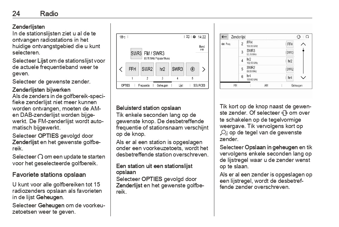 2020-2023 Opel Vivaro Infotainment Manual | Dutch