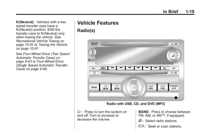 2011 Chevrolet Avalanche Owner's Manual | English