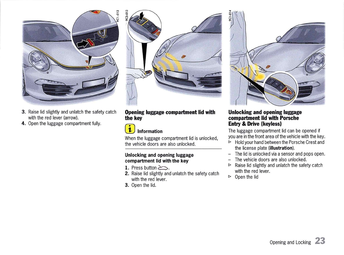 2012 Porsche 911 Carrera Gebruikershandleiding | Engels