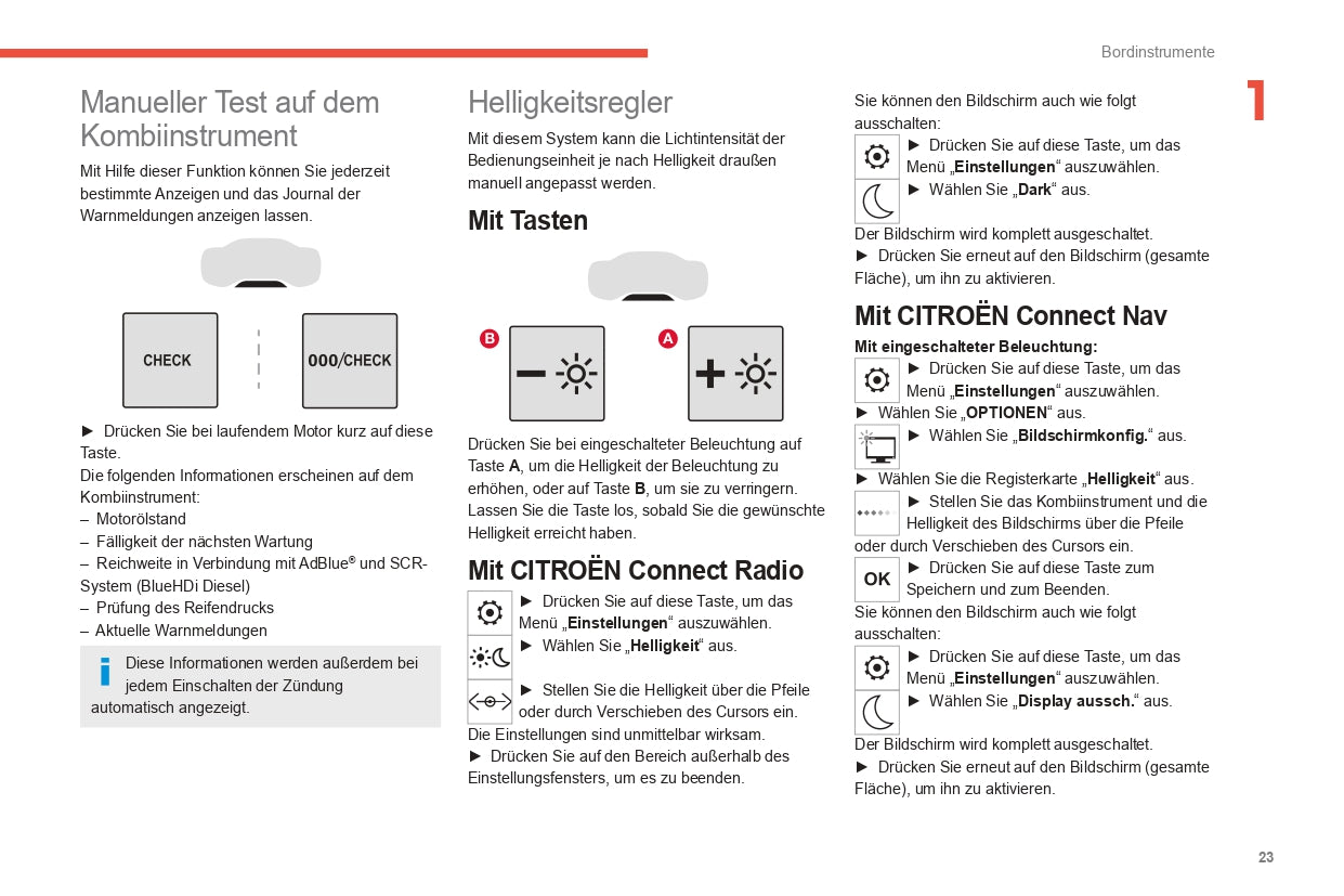 2022-2024 Citroën C5 Aircross Owner's Manual | German