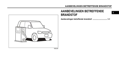 2020 Suzuki SX4 Gebruikershandleiding | Nederlands