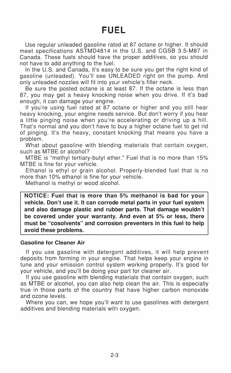 2000 Isuzu NPR Gas Gebruikershandleiding | Engels
