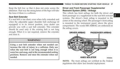 2004 Dodge Neon SRT-4 Gebruikershandleiding | Engels