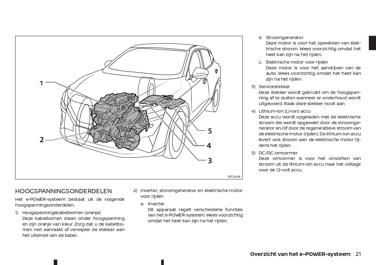 2022-2023 Nissan Qashqai e-Power Gebruikershandleiding | Nederlands