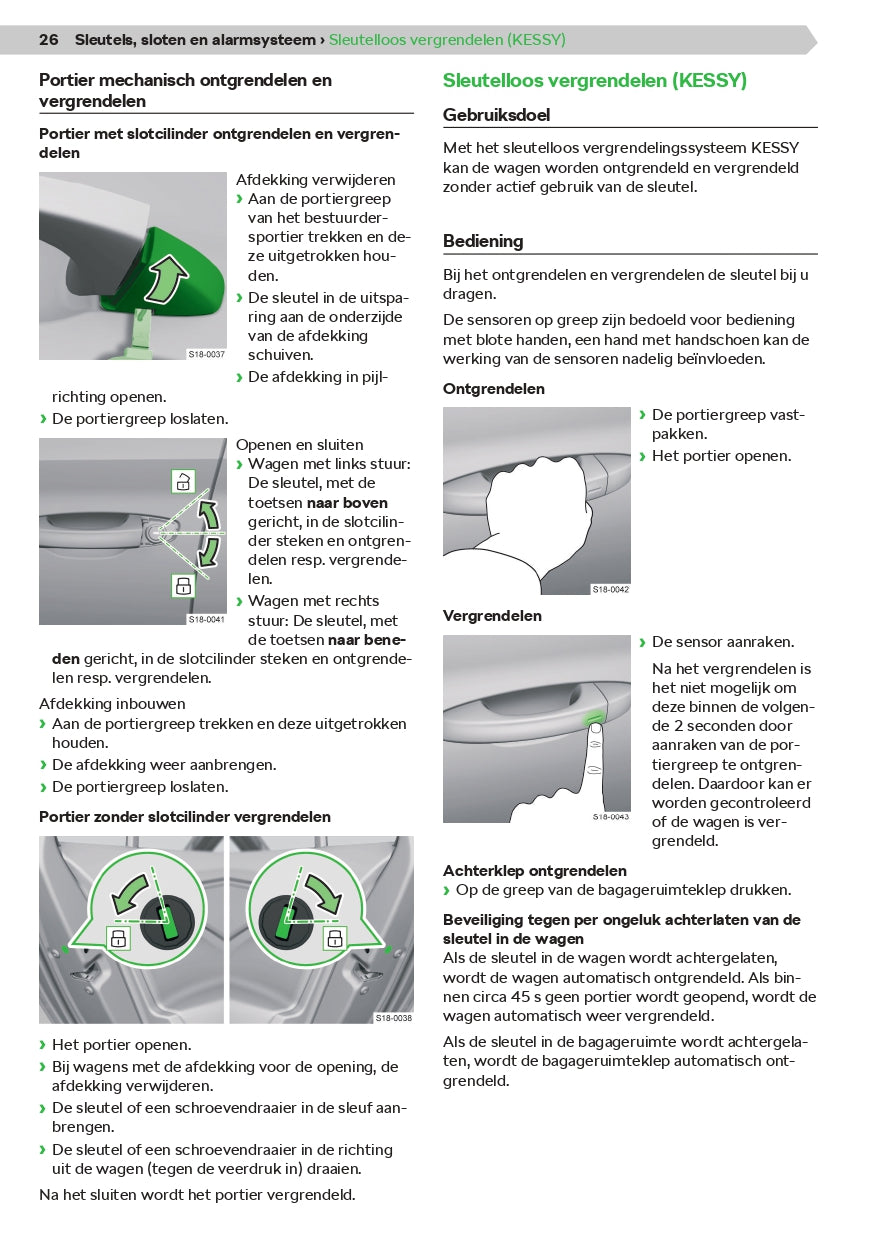 2020-2021 Skoda Karoq Owner's Manual | Dutch