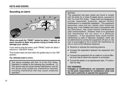 2001 Lexus LX 470 Owner's Manual | English
