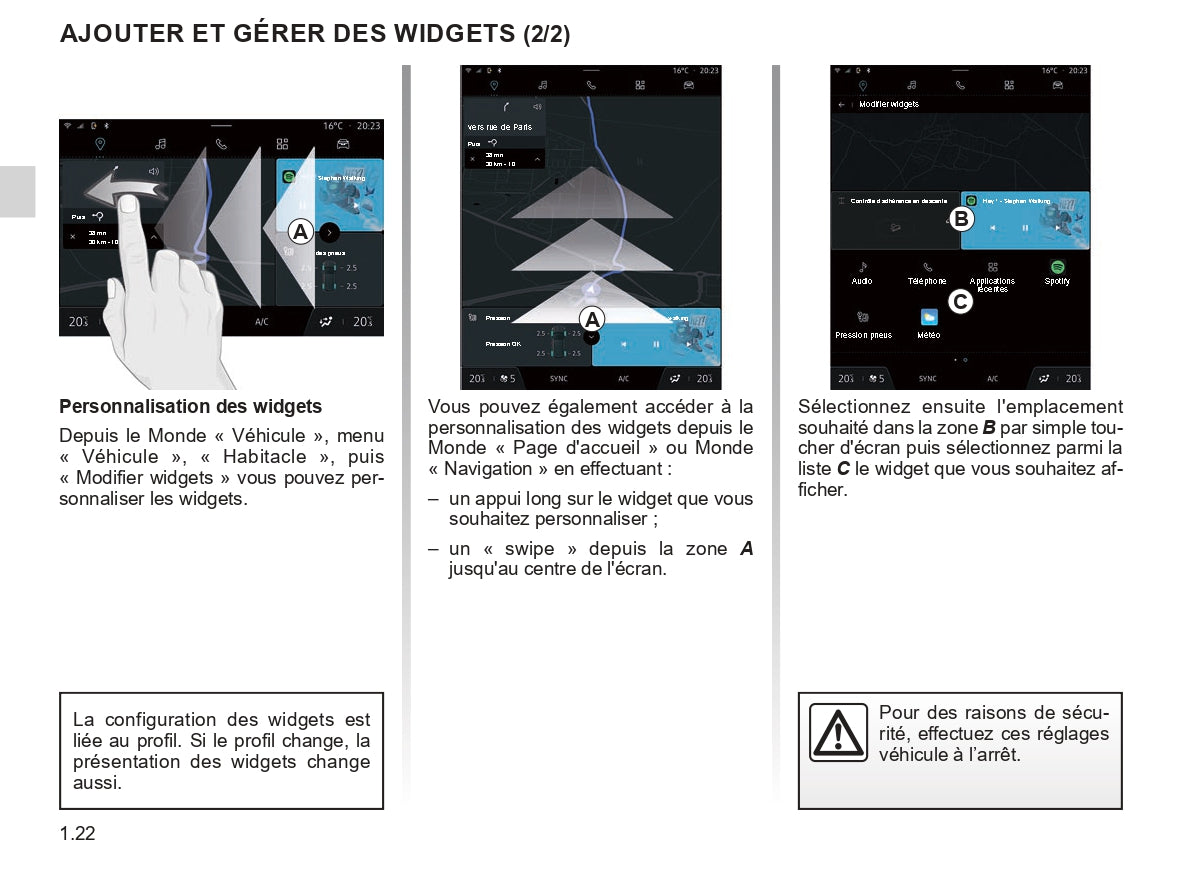 2023 Renault OpenR Link User's Manual | French