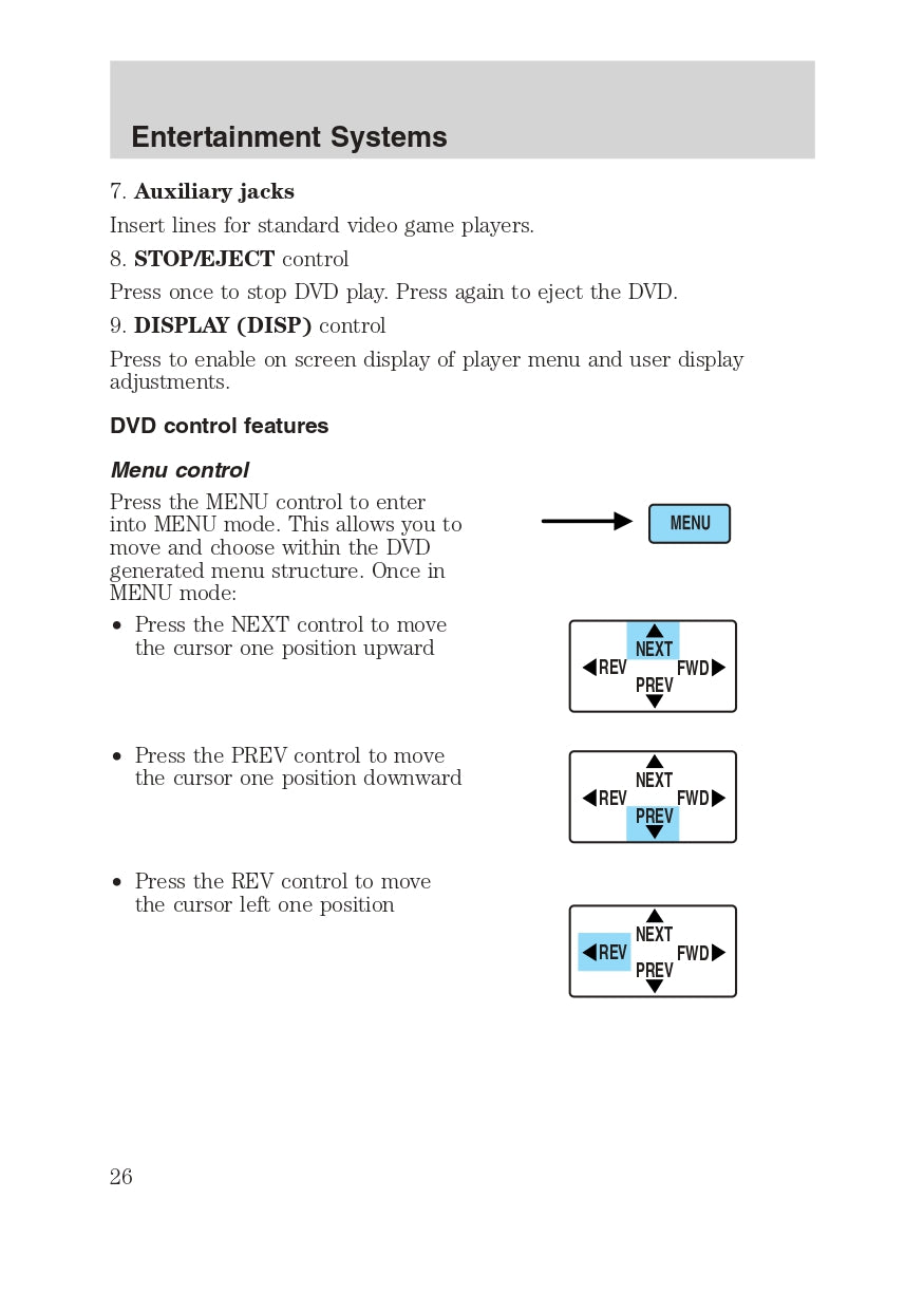 2003 Ford Excursion Owner's Manual | English