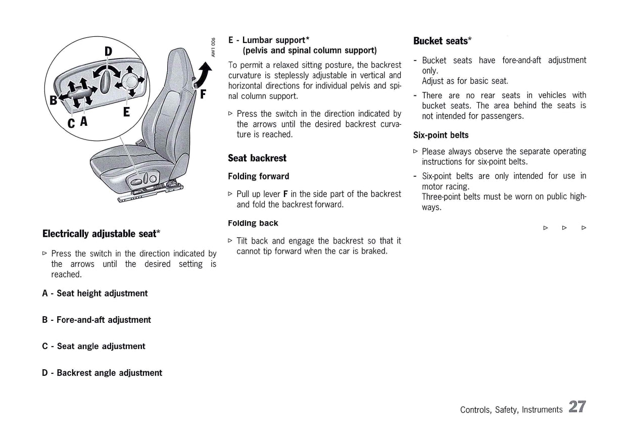 2003 Porsche 911 Carrera Owner's Manual | English