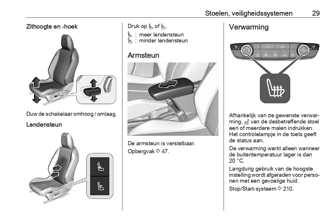 2023-2024 Opel Corsa/Corsa-e Owner's Manual | Dutch