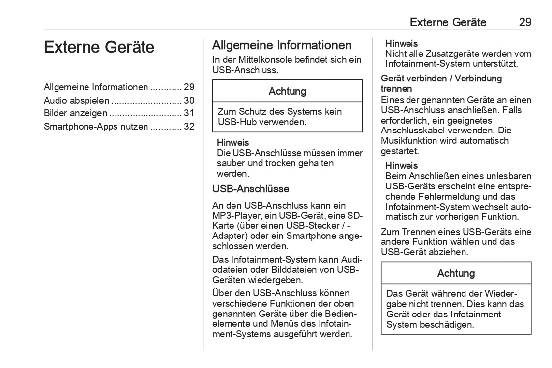 2020-2023 Opel Mokka / Mokka-e Infotainment Manual | German