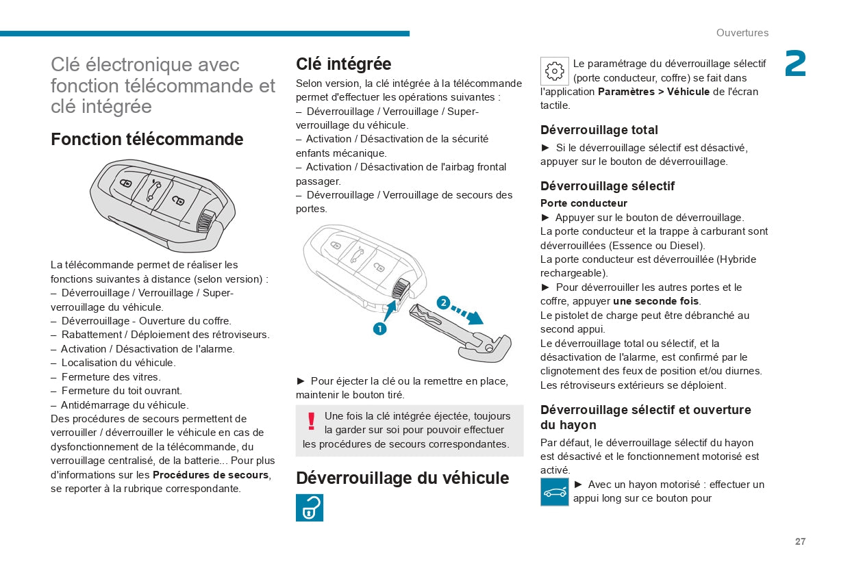 2023-2024 Peugeot 508 / 508SW Gebruikershandleiding | Frans