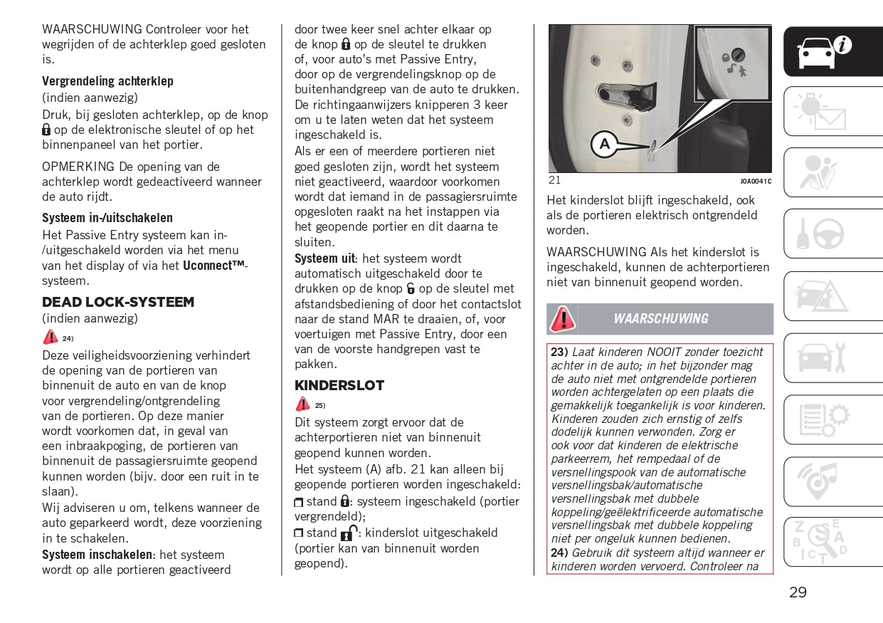 2023-2024 Jeep Renegade Owner's Manual | Dutch