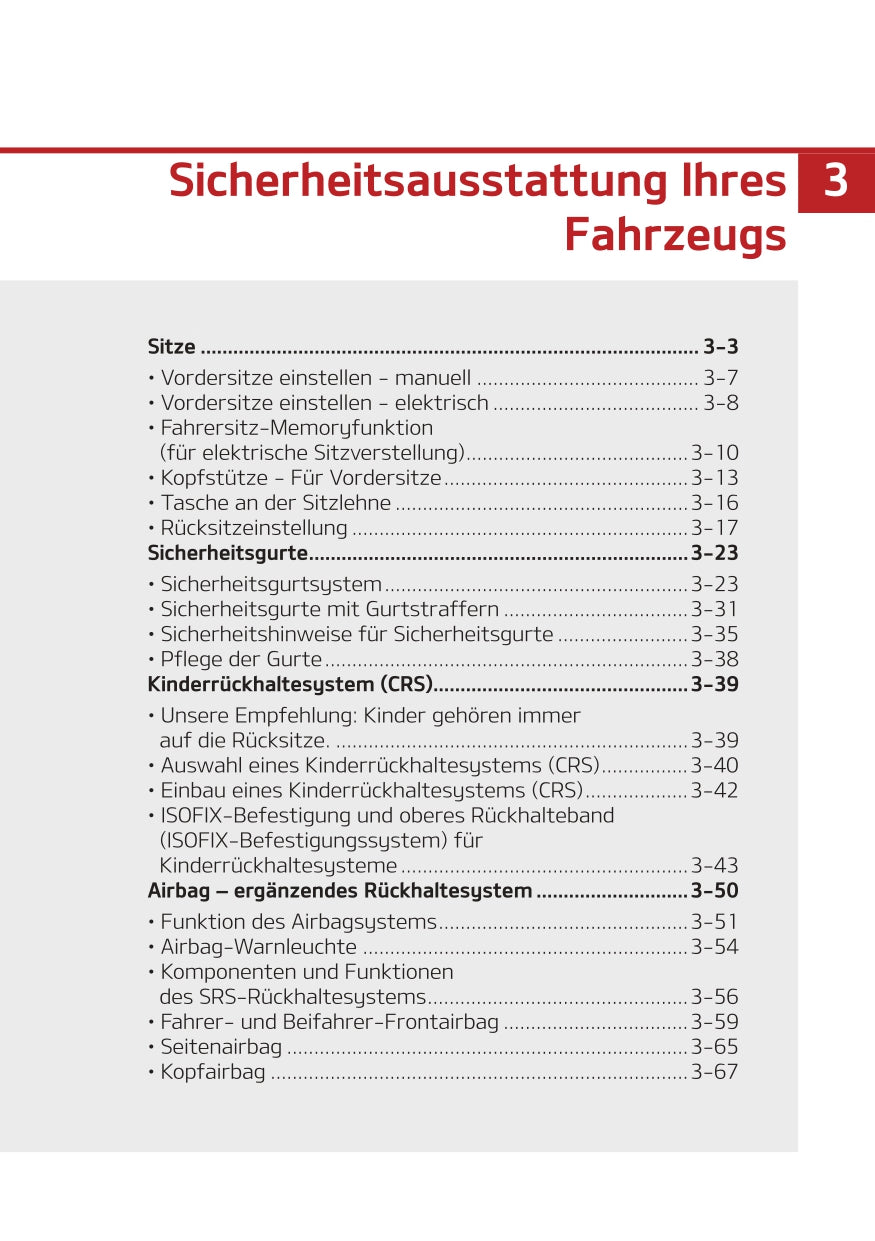 2021-2023 Kia Ceed Bedienungsanleitung | Deutsch