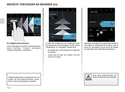 Renault OpenR Link User's Manual | Dutch