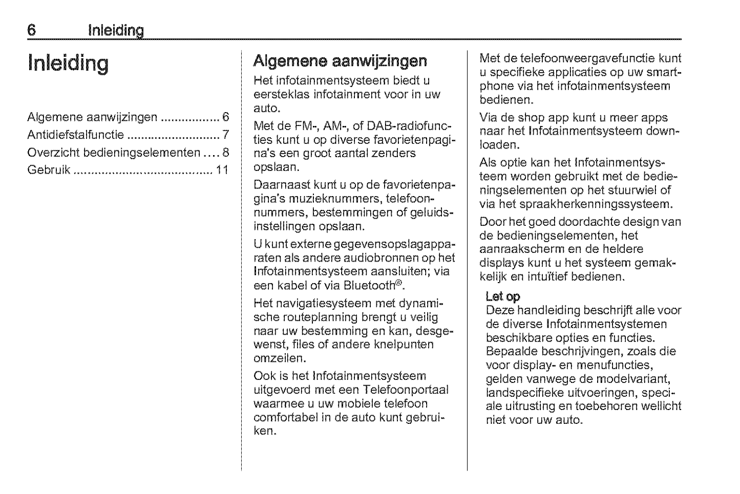 2017-2020 Opel Insignia Infotainment Manual | Dutch