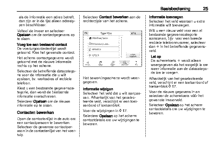 2017-2020 Opel Insignia Infotainment Manual | Dutch