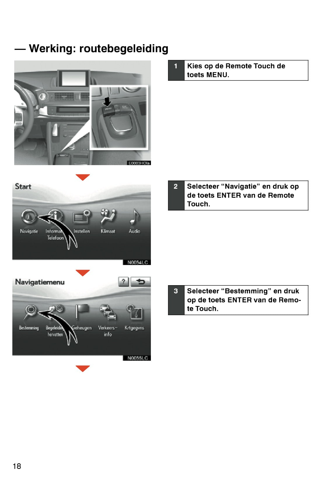 Lexus CT 200h Navigatiesysteem Handleiding 2011