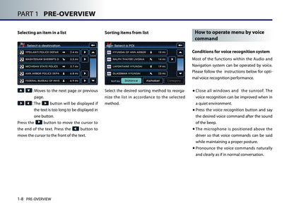 Hyundai Sonata Digital Navigation System Gebruikershandleiding 2013