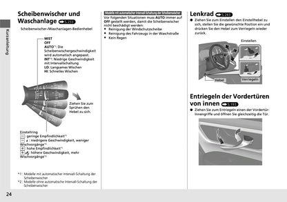 2018-2019 Honda CR-V Hybrid Owner's Manual | German