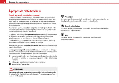 Seat Radio Alana - Alana MP3 Guide d'instructions